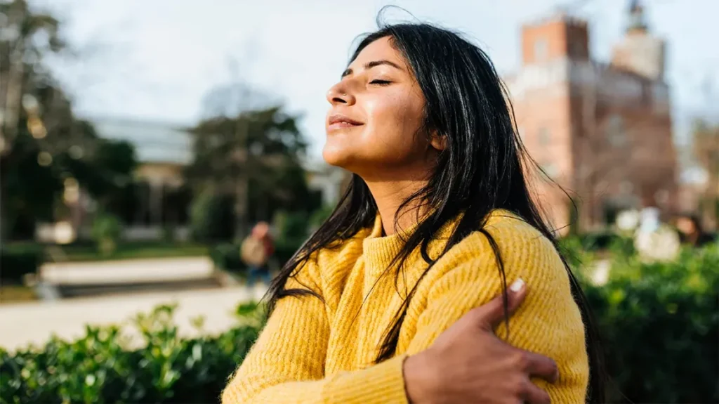 Are you feeling low? Heal with the power of self-hugging