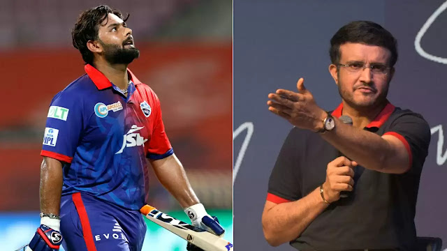 Sourav Ganguly confirms Rishabh Pant will be out of IPL 2023